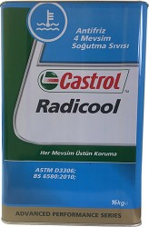 Castrol Radicool Antifiriz Teneke 16 Kg Mavi - CASTROL