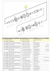 KAMALI MİL KOMPLE G281-330/12 KL E.M. - KAÇMAZLAR