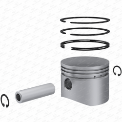 PİSTON SEGMAN SET Q80 (.25) 2.5X2.5X4MM - YUMAK