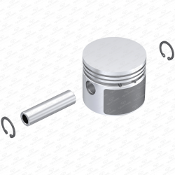 PİSTON SEKMANSIZ OM 457 VOITH TİPİ 60 MM - YUMAK