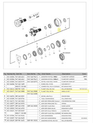 PLANET ÇEMBER DİŞLİ 85 DİŞ - KAÇMAZLAR