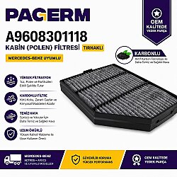 Polen Filtresi Arocs, Actros (Delikli, Karbonlu, Tırnaklı ) - PAGERM