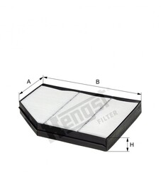 Polen Filtresi Arocs ,Actros - HENGST