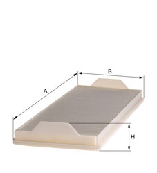 Polen Filtresi Axor 906 , 457 - HENGST