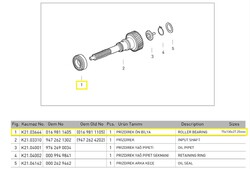 PRİZDİREK ÖN BİLYA (G131) - KAÇMAZLAR